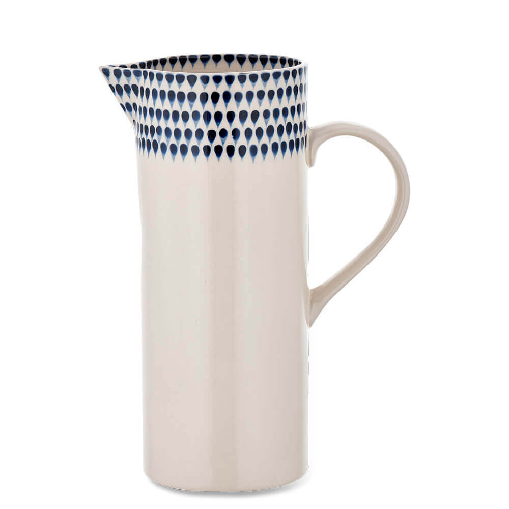 Nkuku Indigo Drop Jug